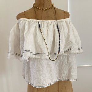 Zara Woman Premium denim collection crop top